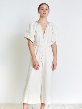 Apiece Apart Soleil Balloon Sleeve Jumpsuit